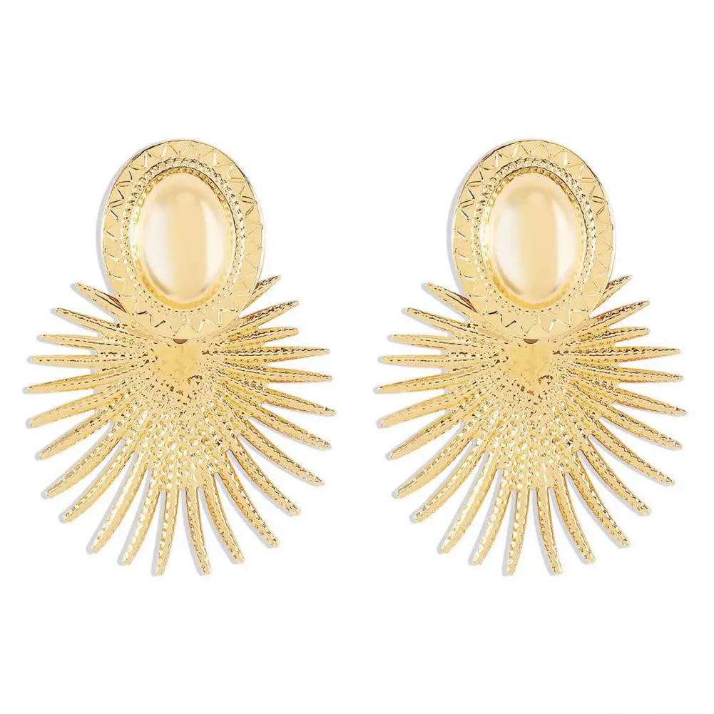 Oxlade Retro Boho Star Studded Dangle Earrings