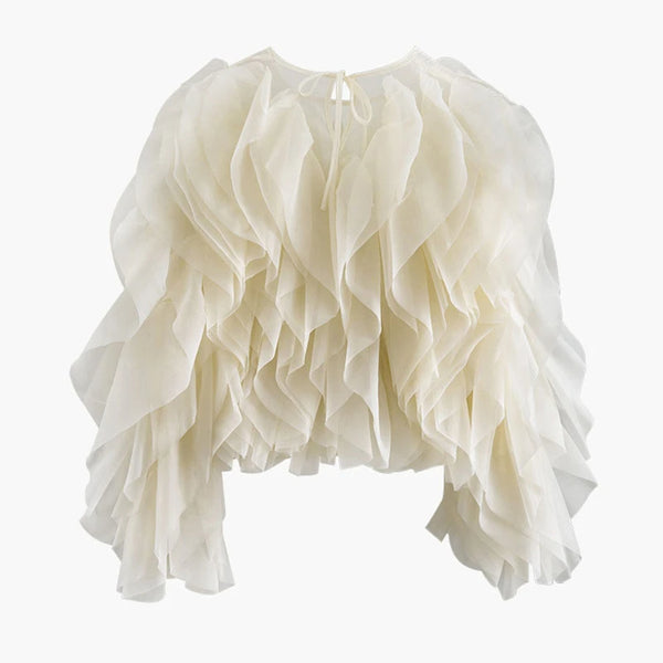 Antalya Multilayer Ruffle Top