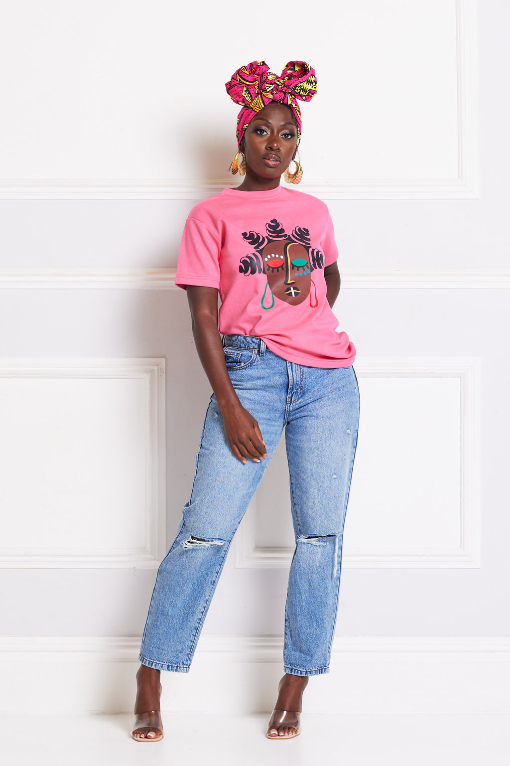 Adaeze Pink T-shirt