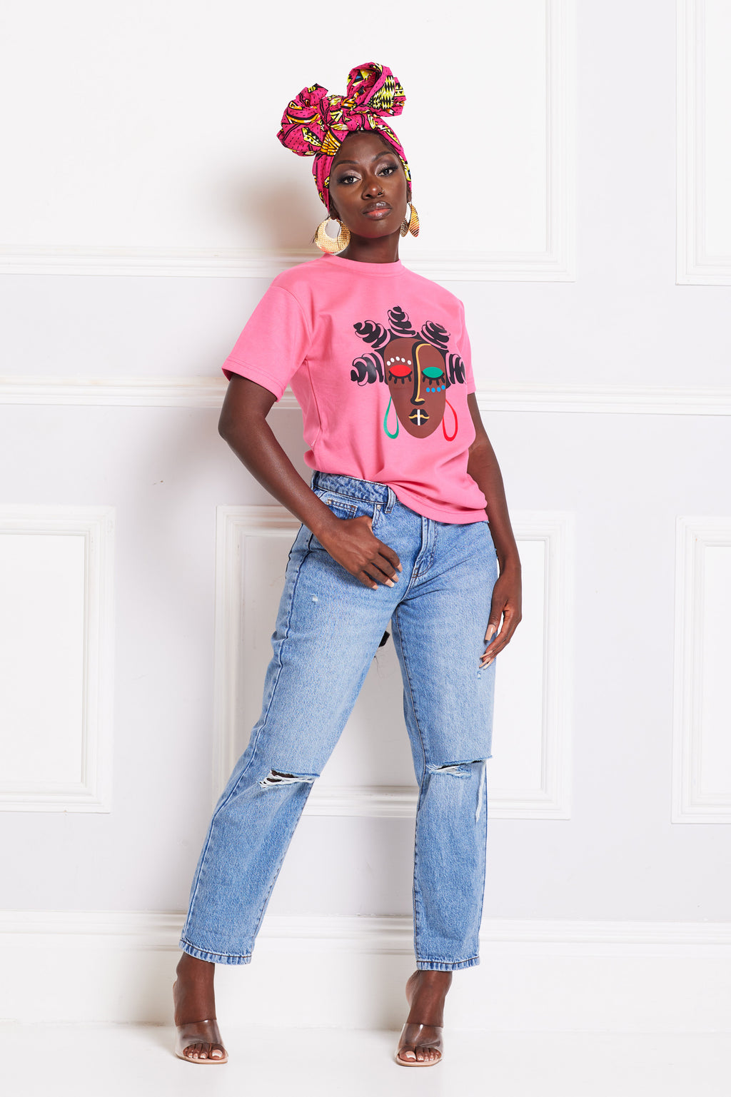 Adaeze Pink T-shirt