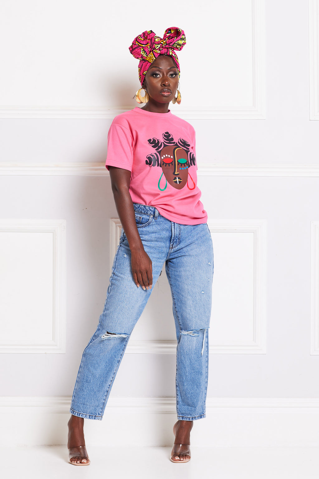 Adaeze Pink T-shirt