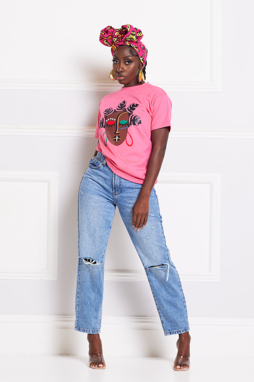 Adaeze Pink T-shirt