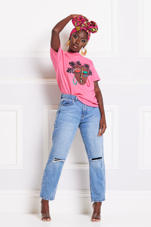 Adaeze Pink T-shirt