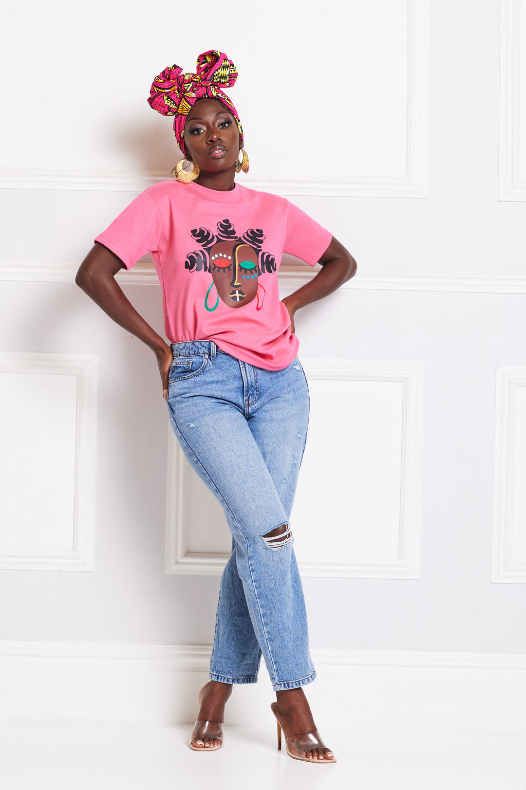 Adaeze Pink T-shirt