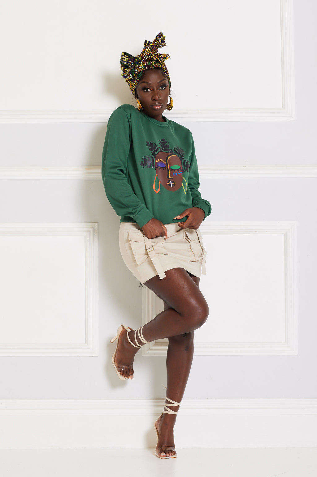 Ansa Green Sweatshirt