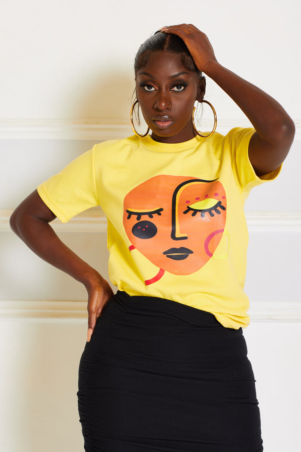 Tara Yellow T-shirt