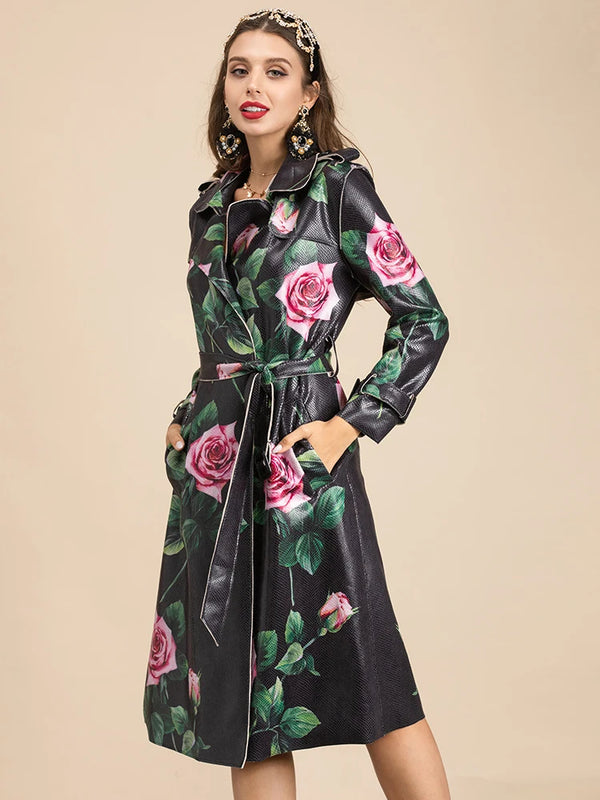 Bloom Statement Trench Coat