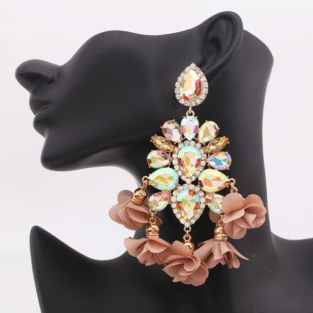 Caribbean Rise Statement Earrings