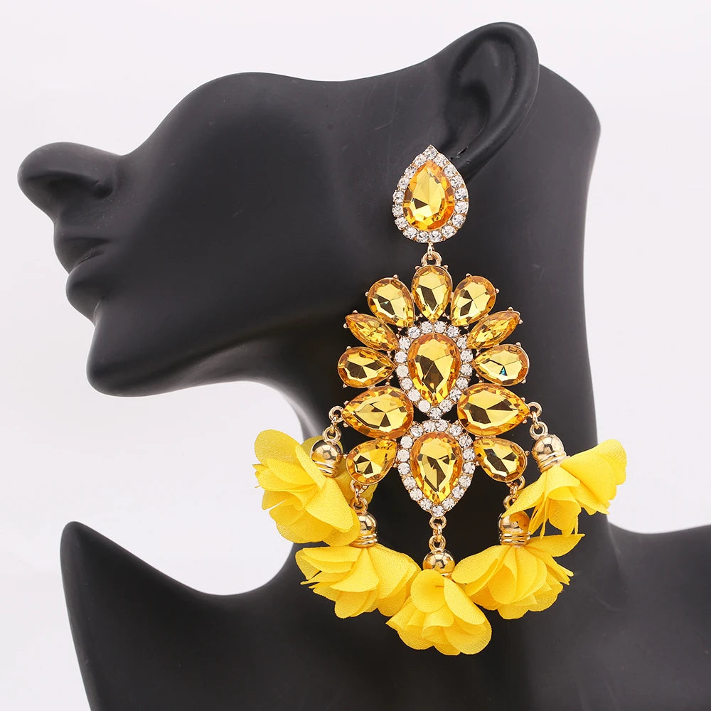 Caribbean Rise Statement Earrings