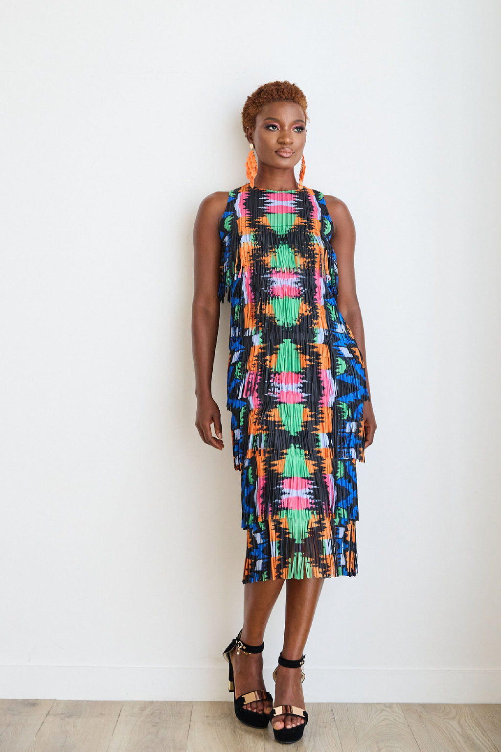 Akethi Multi Fringe Dress