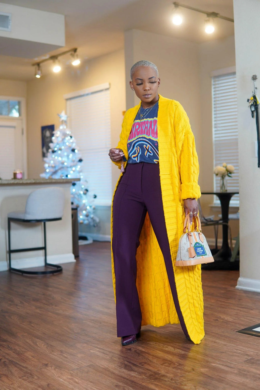Tara Chunky Knit Maxi Cardigan