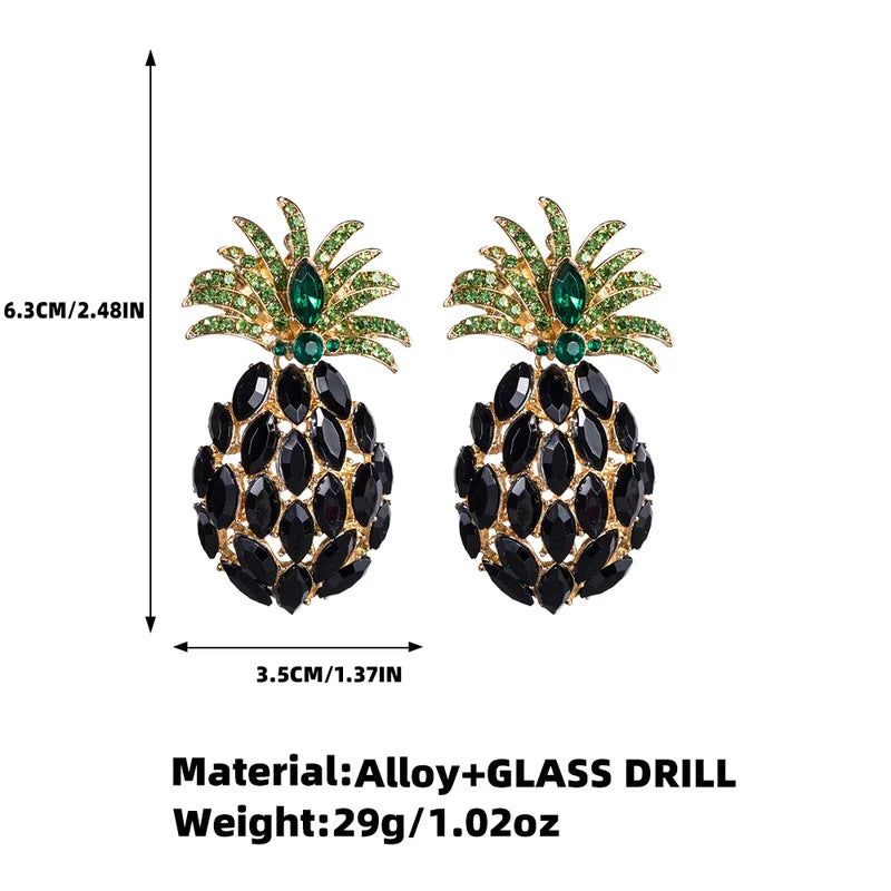 Pineapple Statement Earrings