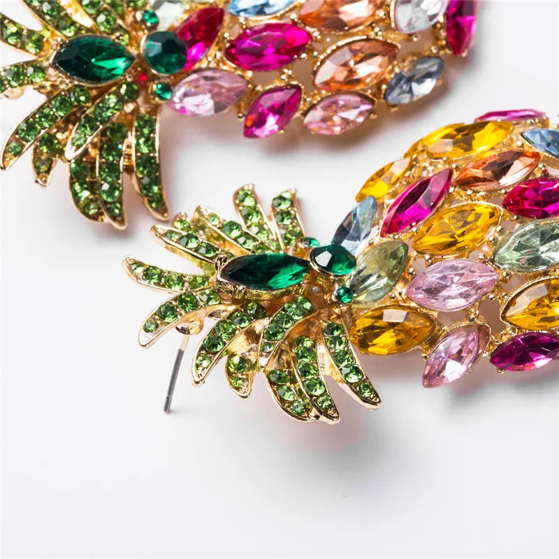 Pineapple Statement Earrings