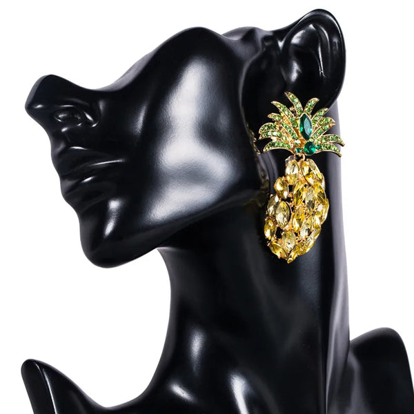 Pineapple Statement Earrings