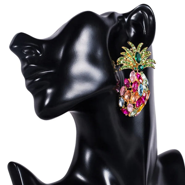 Pineapple Statement Earrings