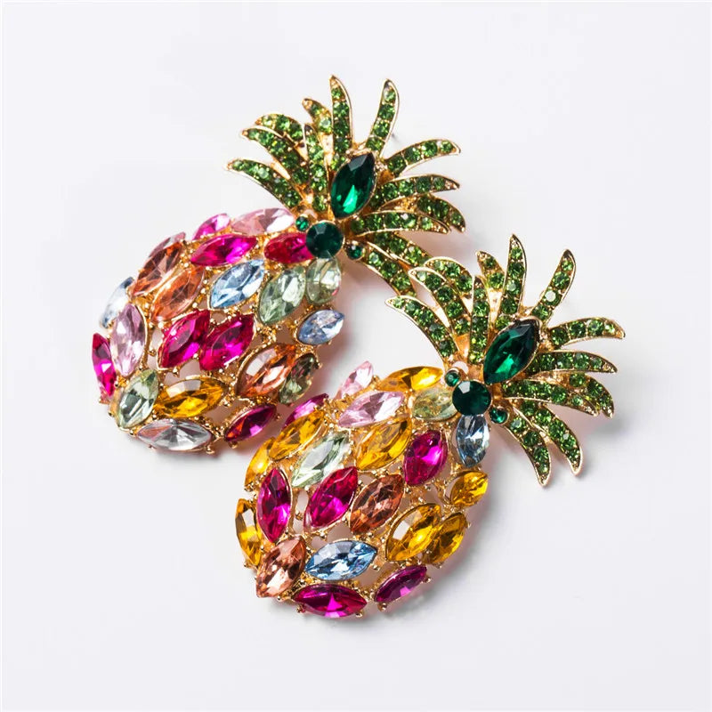 Pineapple Statement Earrings