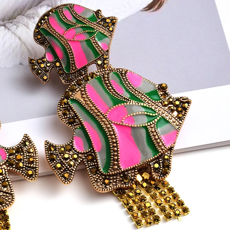 Nemo Geometric Statement Earrings