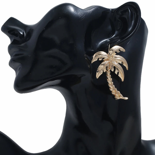 Royal Palm Statement Earrings