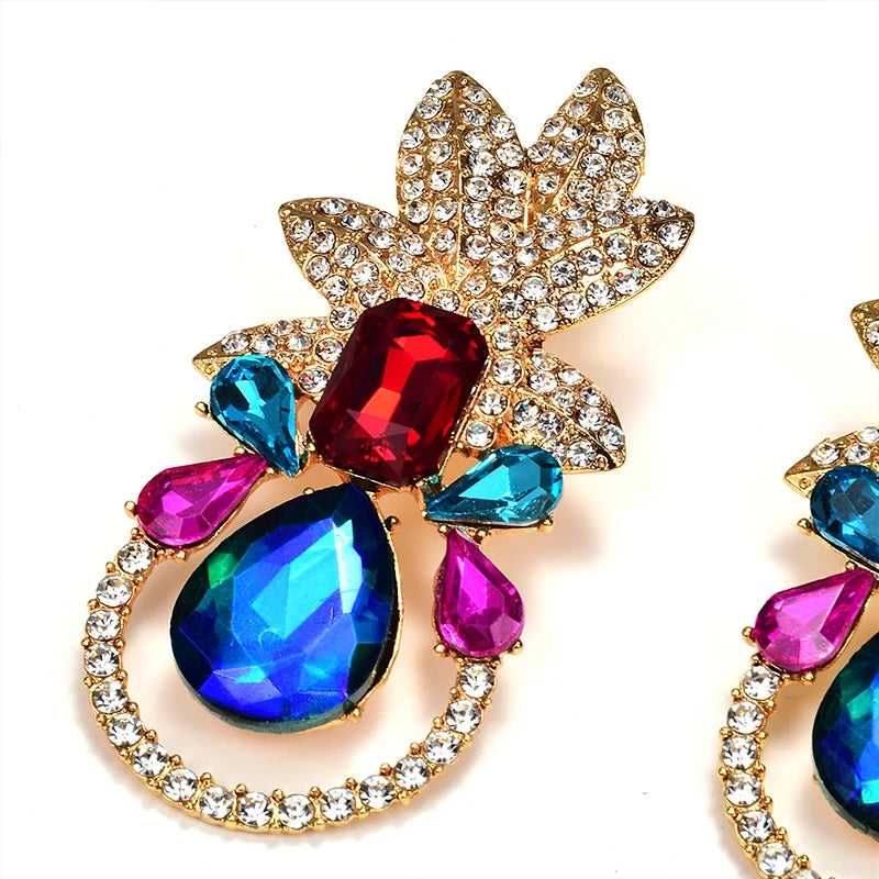 Onome Crystal Statement Earrings
