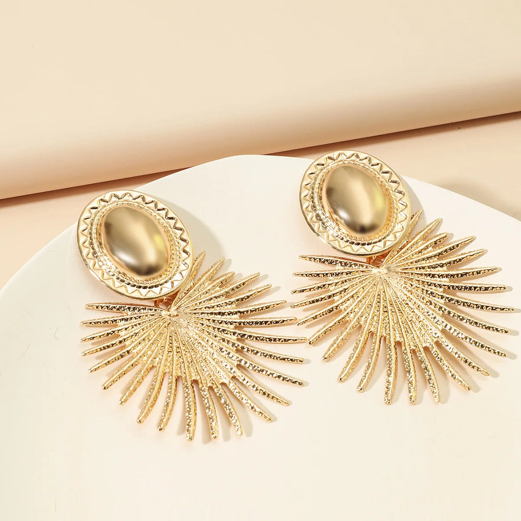 Oxlade Retro Boho Star Studded Dangle Earrings