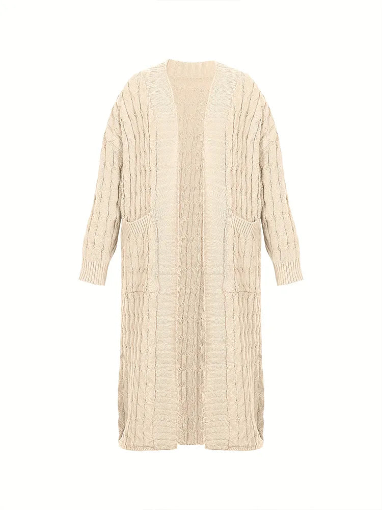 Tara Chunky Knit Maxi Cardigan