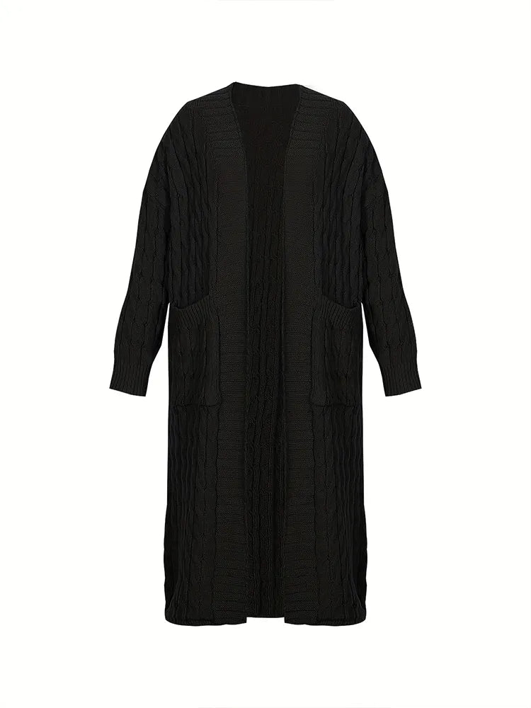 Tara Chunky Knit Maxi Cardigan