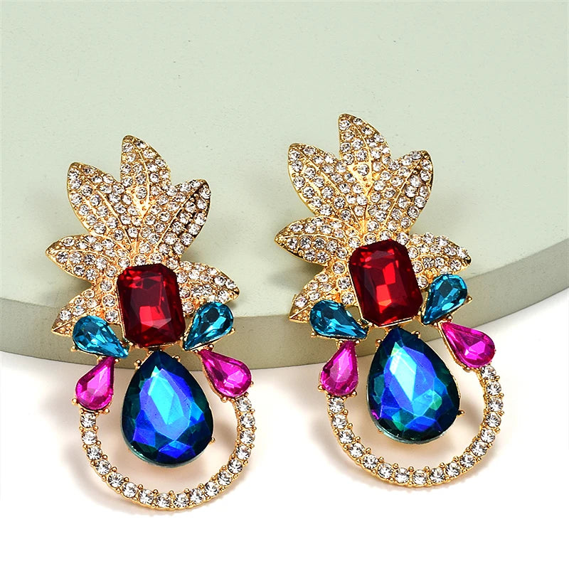 Onome Crystal Statement Earrings