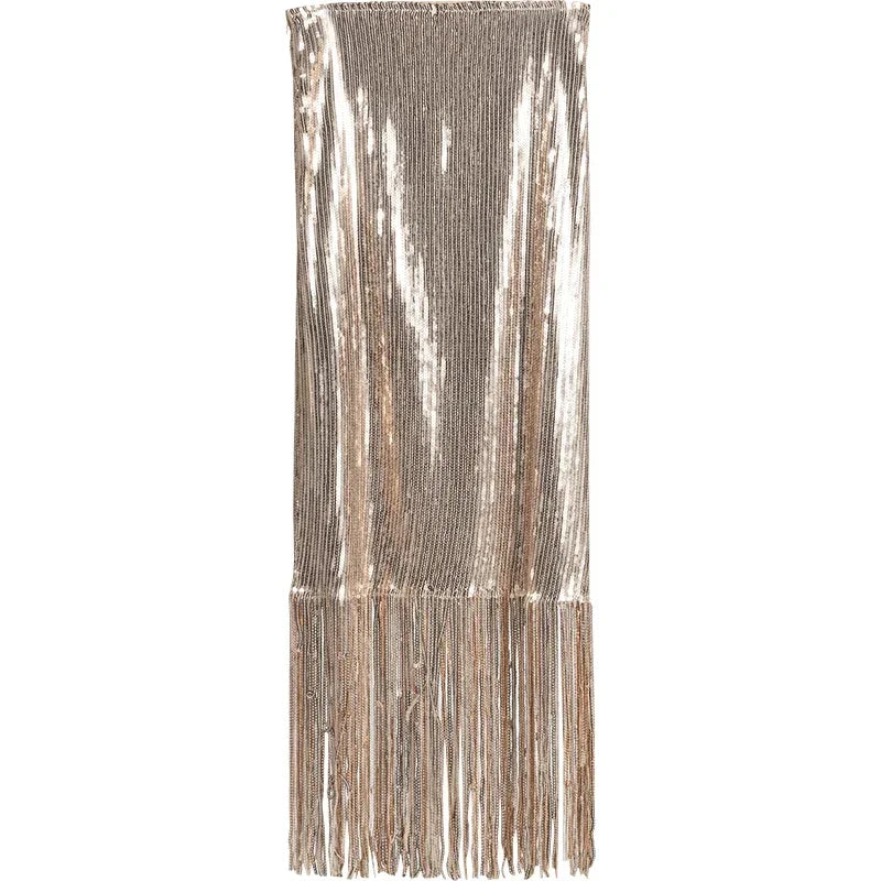 Tessa Glitter Fringe Skirt