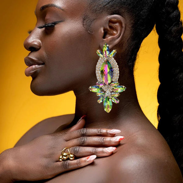 Chloe Crystal Statement Earrings