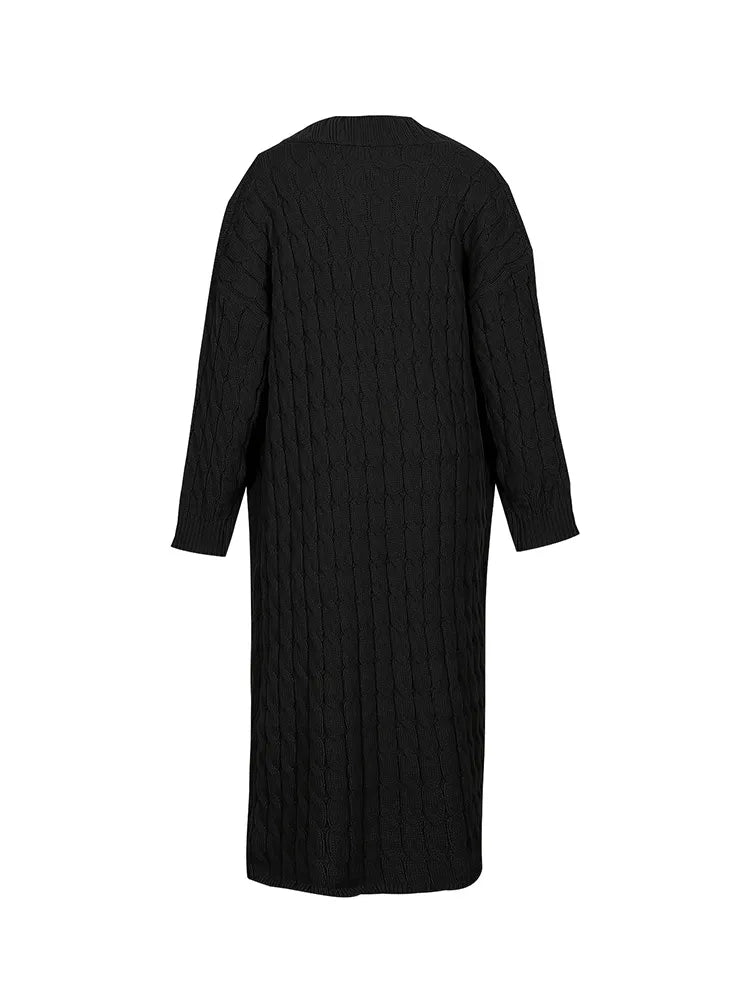 Tara Chunky Knit Maxi Cardigan