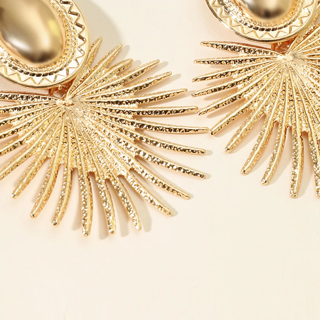 Oxlade Retro Boho Star Studded Dangle Earrings