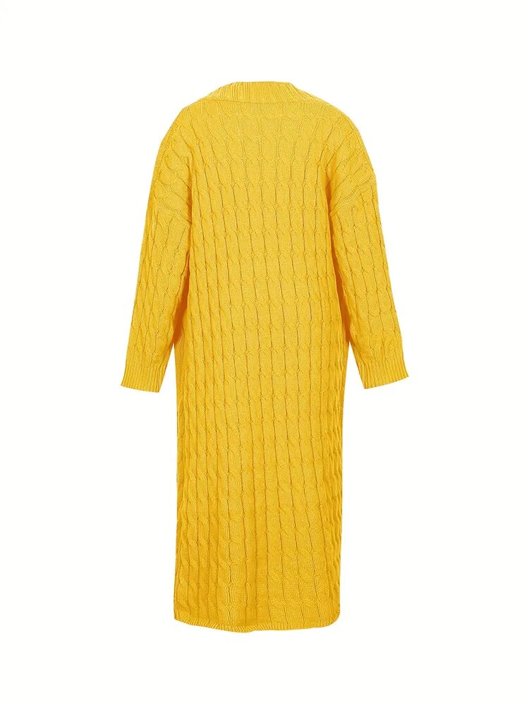 Tara Chunky Knit Maxi Cardigan