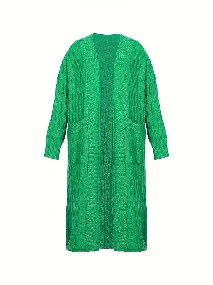 Tara Chunky Knit Maxi Cardigan
