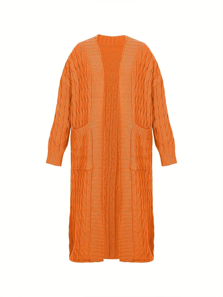 Tara Chunky Knit Maxi Cardigan