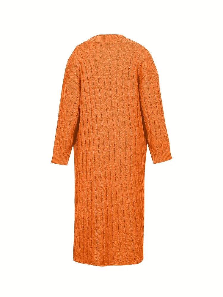 Tara Chunky Knit Maxi Cardigan