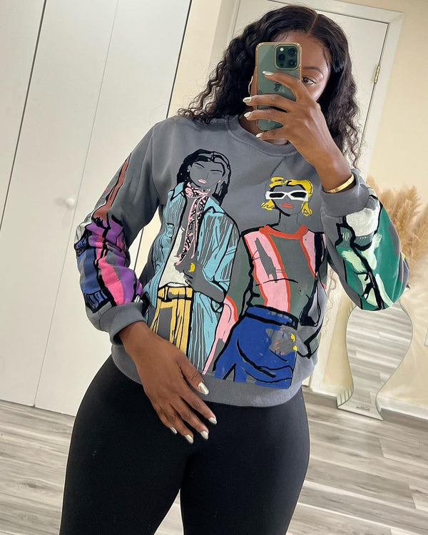 Laila Working Woman Sweatshirt