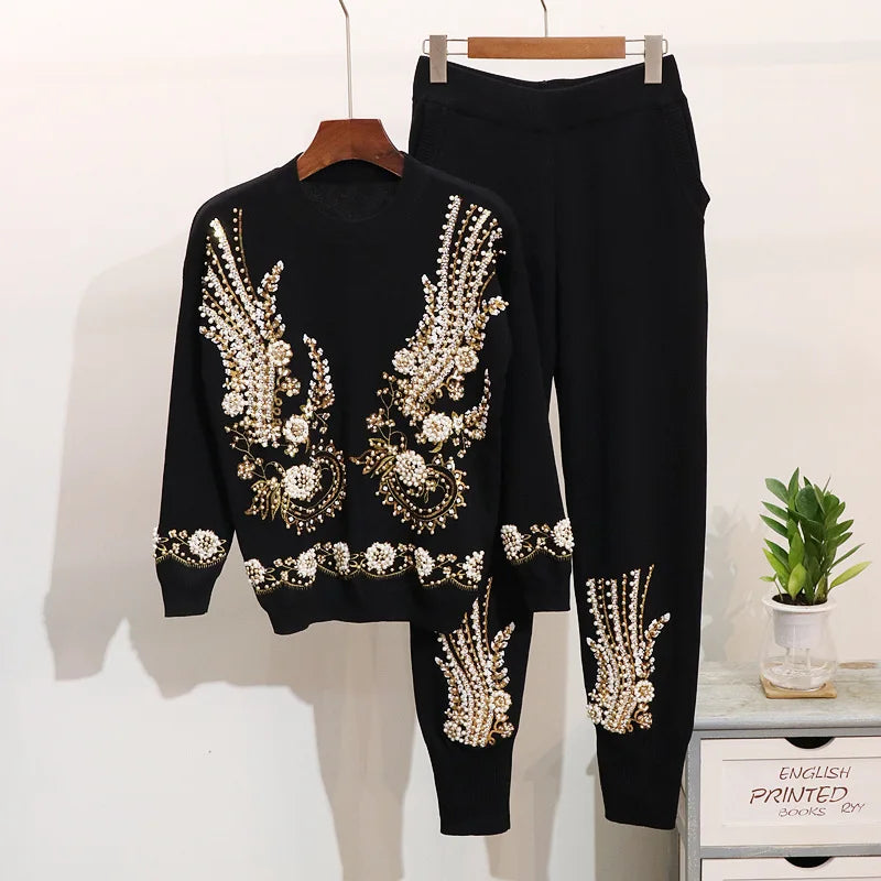 Lorraine Sequin Knit Set