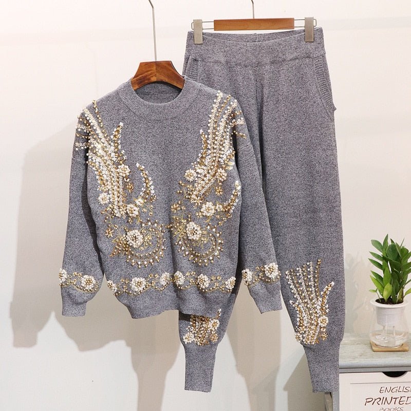 Lorraine Sequin Knit Set