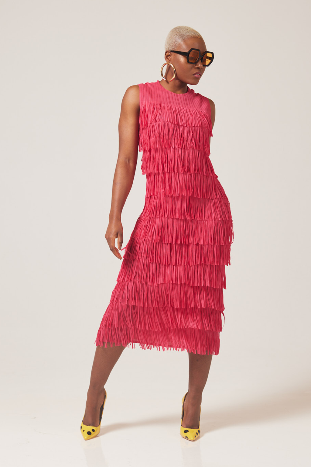 Nanstich Fringe Dress