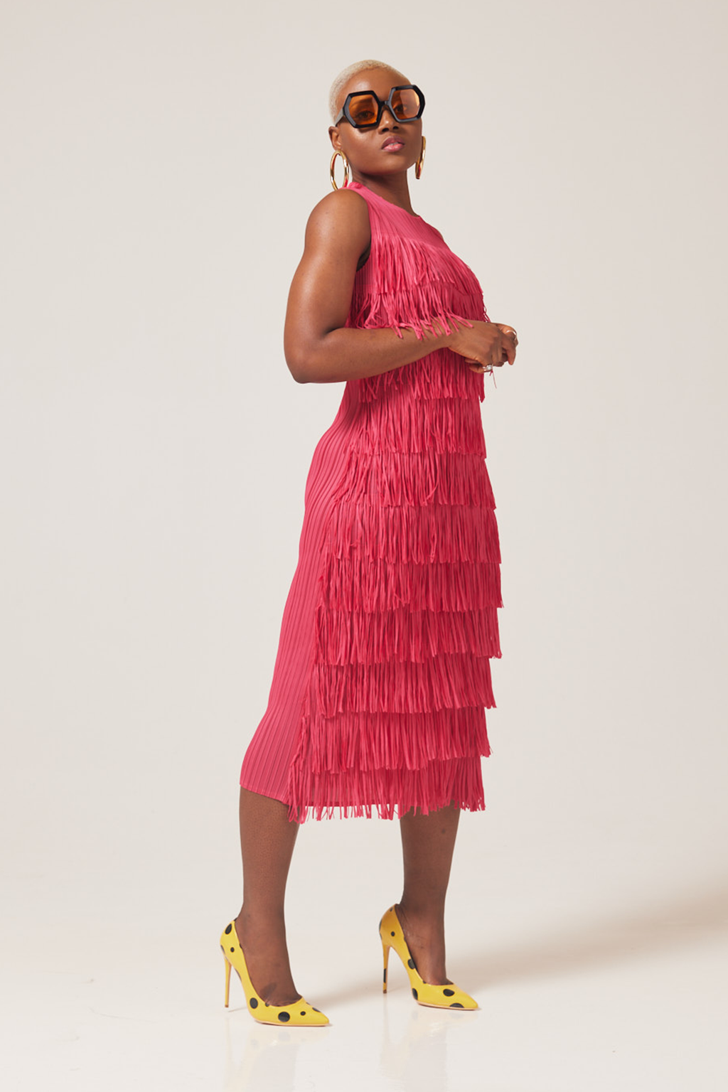 Nanstich Fringe Dress