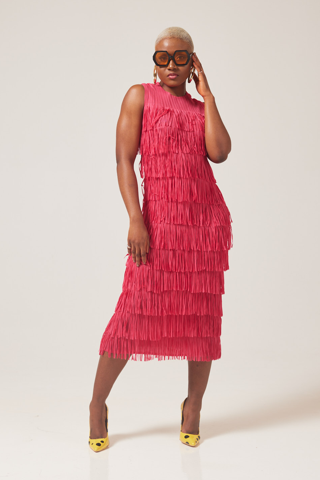 Nanstich Fringe Dress