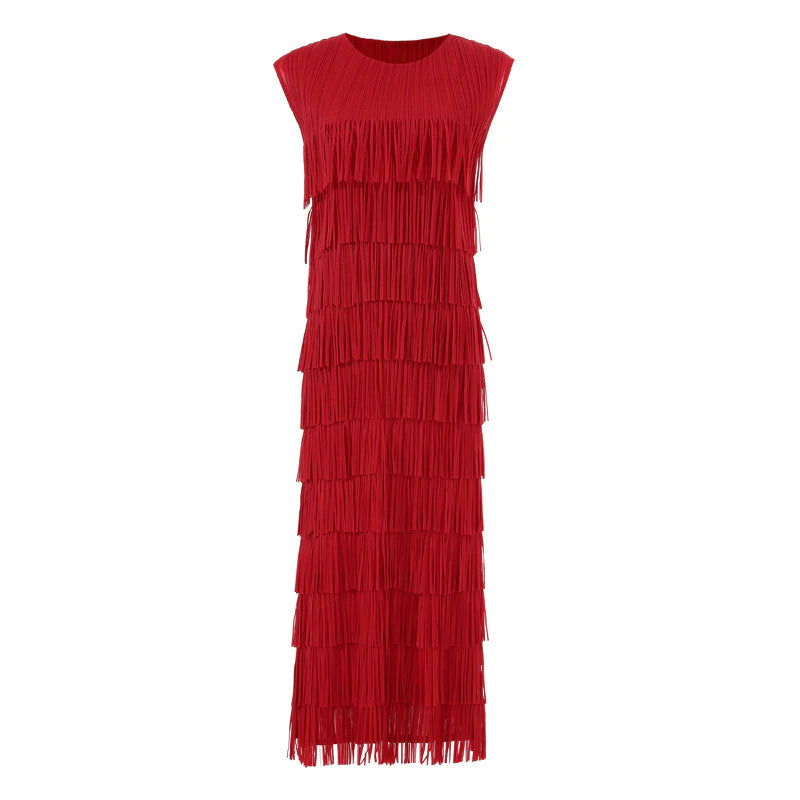 Nanstich Fringe Dress