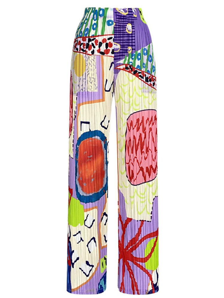 Adule Graffiti Pants