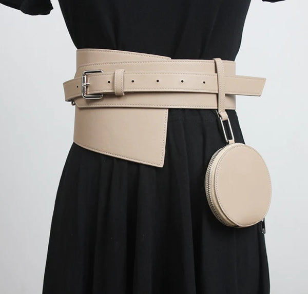 cream Belt Bag